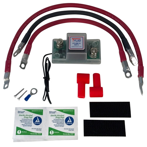 True Dual Battery Smart Isolator 12v Relay Kit for UTV/ATV