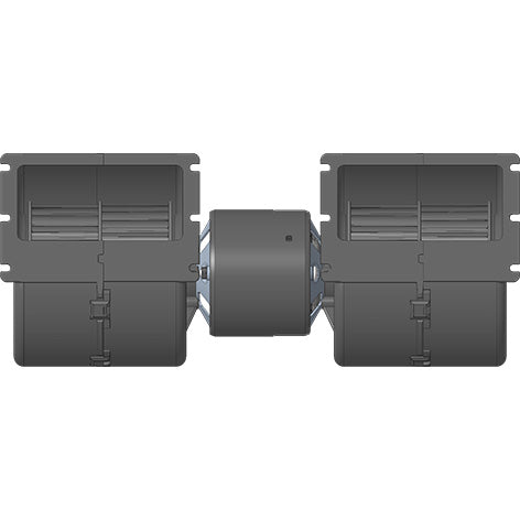 SPAL RPA3VCV Dual Wheel 12V Blower Assembly - 008-A45-02