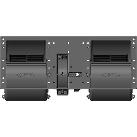 SPAL RA3VCV MultiSpeed 12v Blower Assembly - 017-A39-22