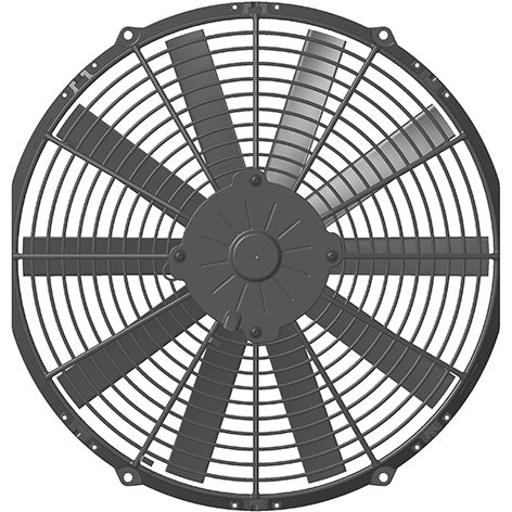 SPAL 14" Slim 12v Pull Fan - VA08-AP10/C-23A
