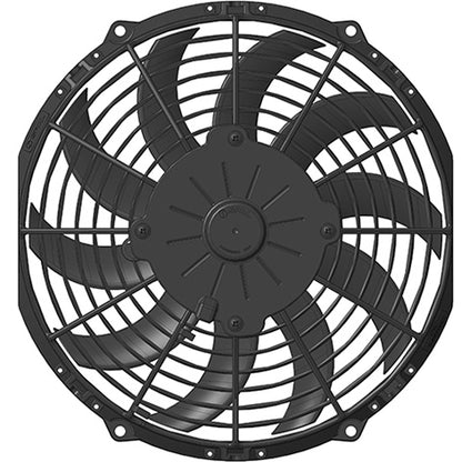 SPAL 10" Curved Blade Slim 12v Pull Fan - VA11-AP7/C-57A
