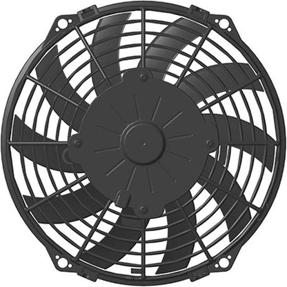 SPAL 9" Curved Blade Slim 12v Pull Fan - VA07-AP12/C-58A