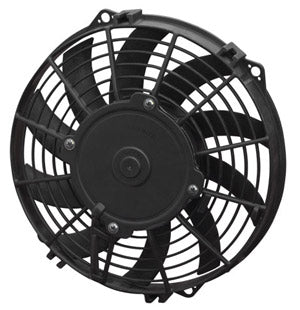 SPAL 9" Curved Blade Slim 12v Pull Fan - VA07-AP12/C-58A