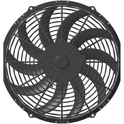 SPAL 12" Low Profile 24v Pull Fan - VA10-BP10/C-61A