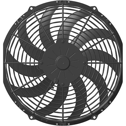 SPAL 12" Curved Blade Medium Profile 12v Pull Fan - VA10-AP50/C-61A