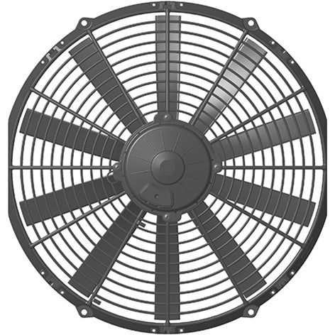 SPAL 14" High Performance Straight Blade 12v Push Fan - VA08-AP70/LL-23MS