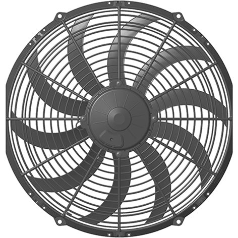 SPAL 14" High Performance Curved Blade 12v Pull Fan - VA08-AP71/LL-53A