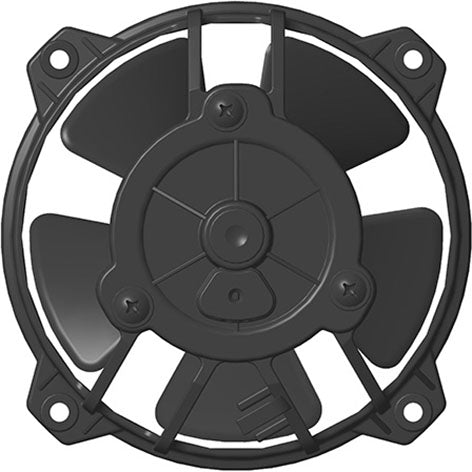 SPAL 4" Paddle Blade Slim 12v Push Fan - VA32-A101-62S