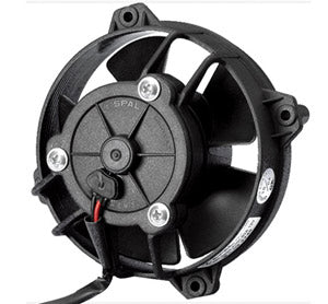 SPAL 4" Paddle Blade Slim 12v Push Fan - VA32-A101-62S