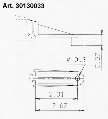 SPAL Fan Mounting Bracket Kit - Style 4