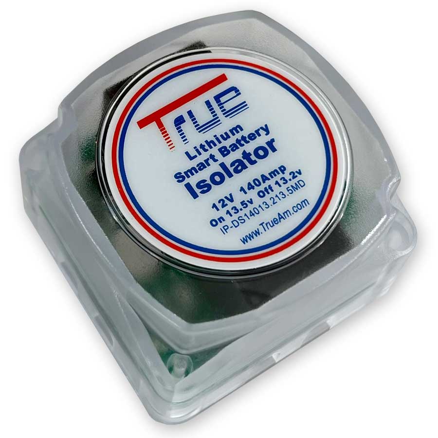 True Dual Lithium Battery Smart Isolator 12v Relay for Auto/Boat/RV