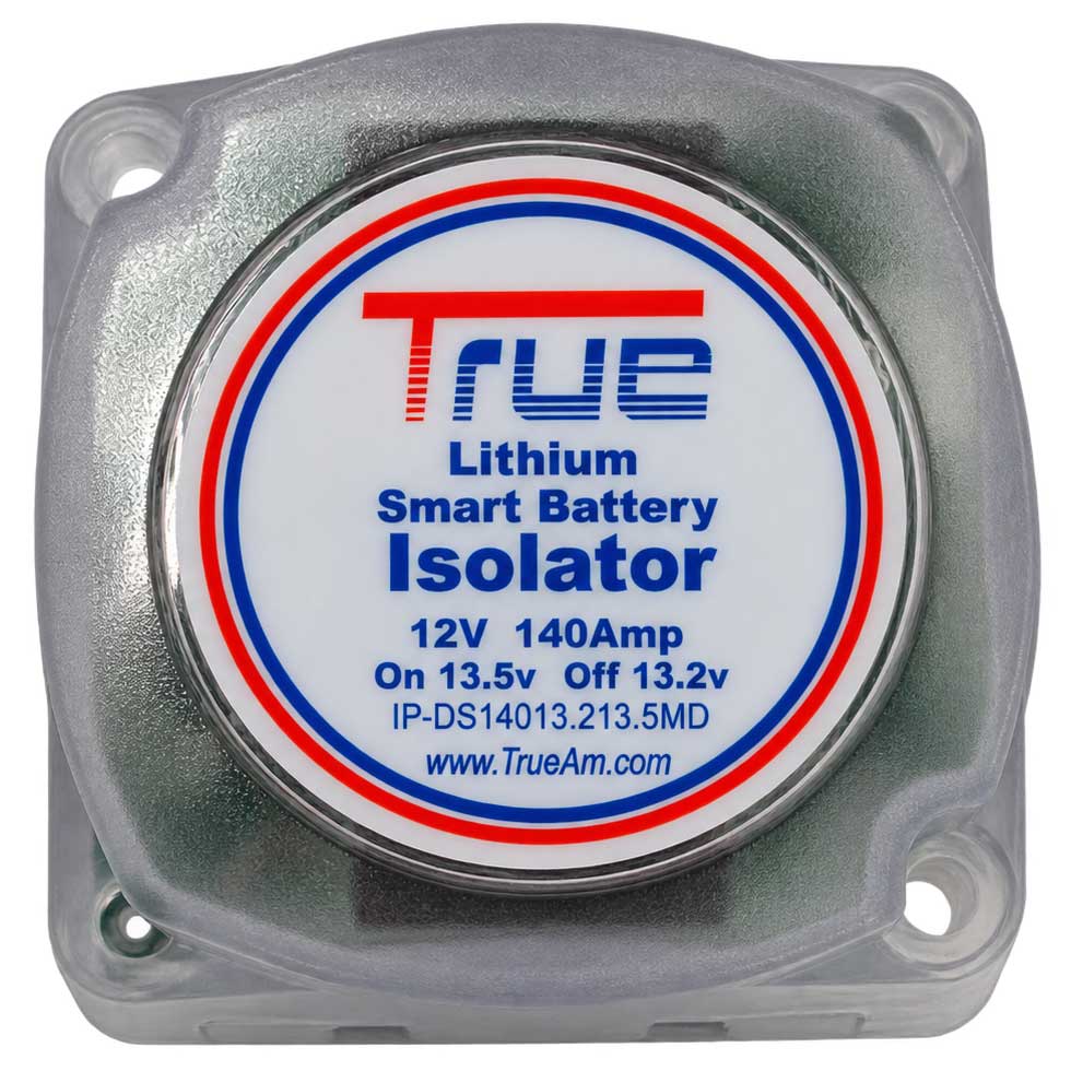 True Dual Lithium Battery Smart Isolator 12v Relay for Auto/Boat/RV